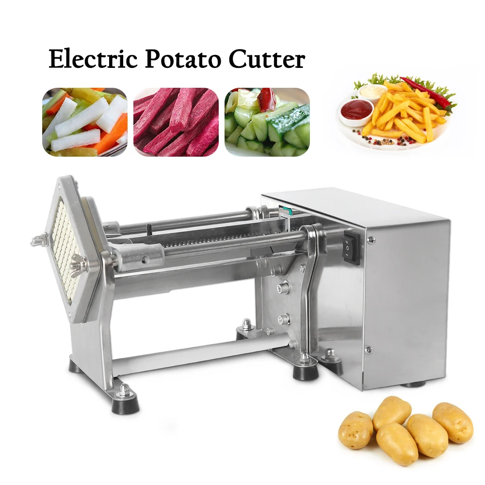 Commercial Vegetable Chopper 6.35mm 9.5mm 12.7mm Home Fruit Dicer