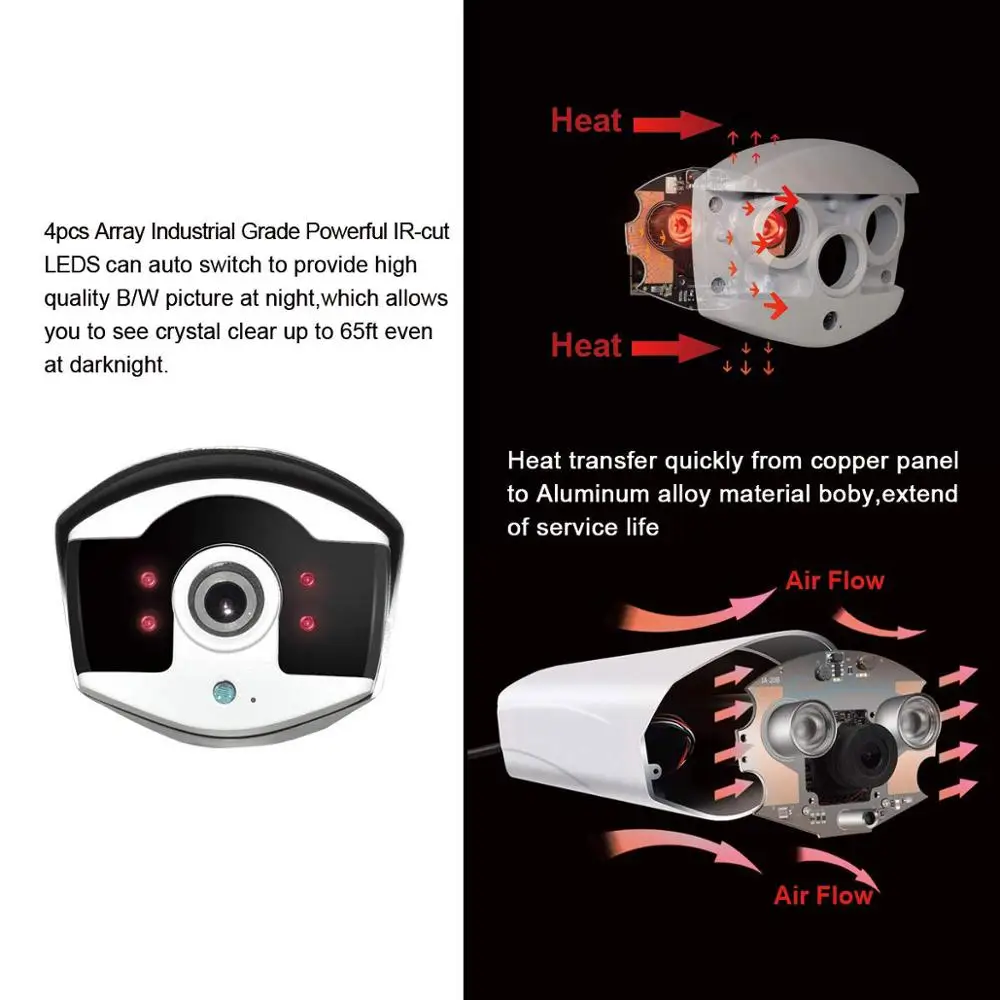 8CH Беспроводной CCTV Системы 1296P 1 ТБ 2 8 шт. 3MP NVR установки ip соединения IR CUT наружного