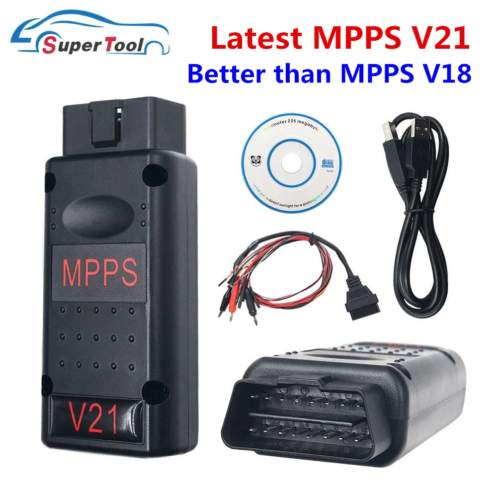 Новинка сканер MPPS V21 с чипом ECU разрывным тросом автомобильный инструмент лучше