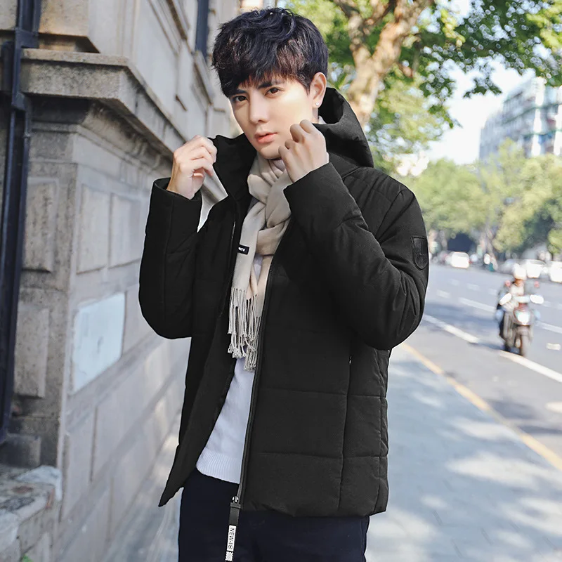 2017 冬コートメンズ綿が詰めコートスタイルのファッション厚く暖かい
