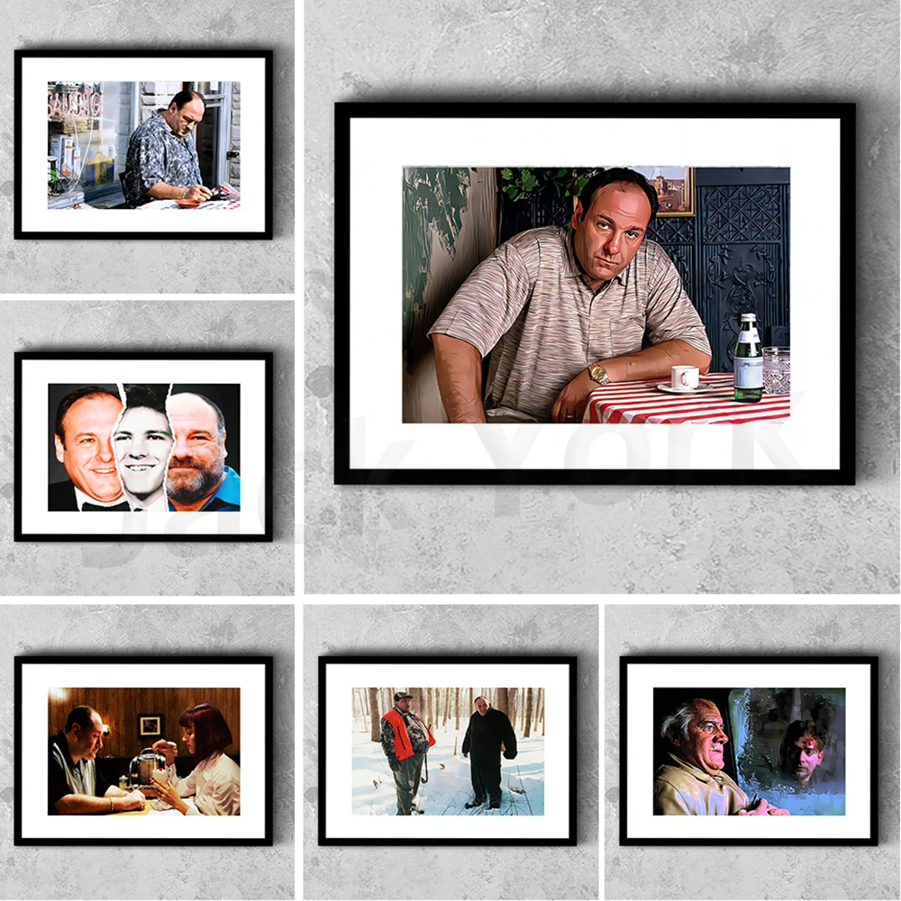 ソプラノ ソプラノス トニーシリコ パリーギアテリエリ パリーウォルナット 有名なソプラノ引用 ソプラノポスター 絵画 書道 Aliexpress