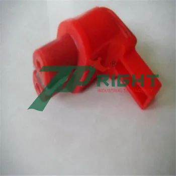 

Right angle resistance silicone 2 pins connector socket