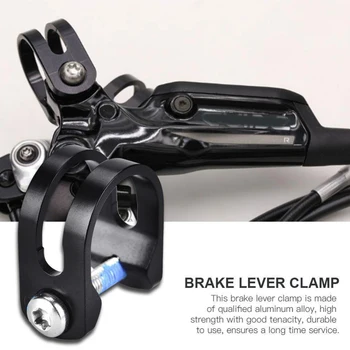 

Durable Brake Lever Clamp Bicycle Replacement With Bolt Black Ring Bike Accessories Fixed Cycling U Shape For Sram Avid E9 X0