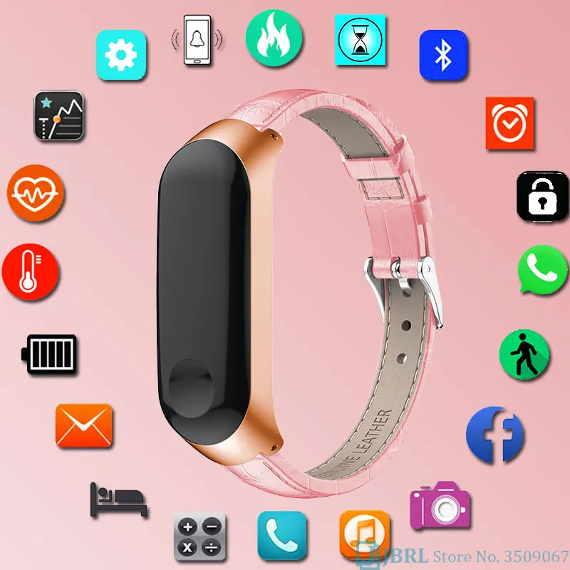 

Fashion blood pressure watch mens Leather watch women Quartz Watches men Electronic Digital watch women relogio watch ladies