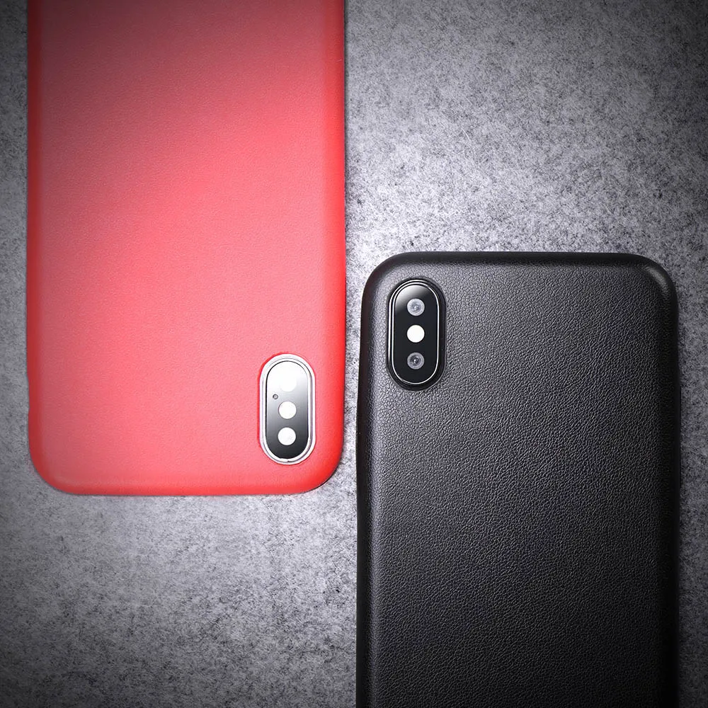

Forubest Case For iPhone X XS Max XR Cases PU Leather Case Silicone Slim Cover For iPhone 6 6s 7 8 Plus Back Case
