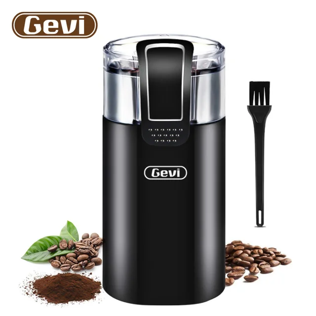 GEVI Mini Electric Coffee Grinder Cafe 