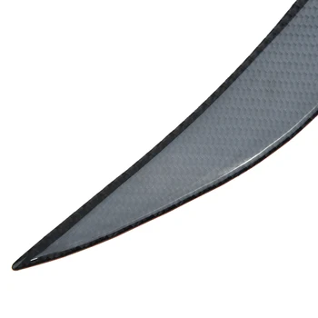 

2pcs/set Headlight Eye Lid Cover Carbon Fiber Black Front Left Right Replaces