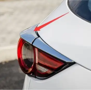 

Chrome Rear Headlight Headlamp Head lights Cover Trim For Mazda CX-5 CX5 2017 2018 Car styling Accessories