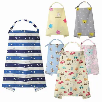 

Soft Breast Feeding Cover Cotton Baby Infant Breast Feeding Nursing Cover Scarf Poncho Blanket Shade Wraps New