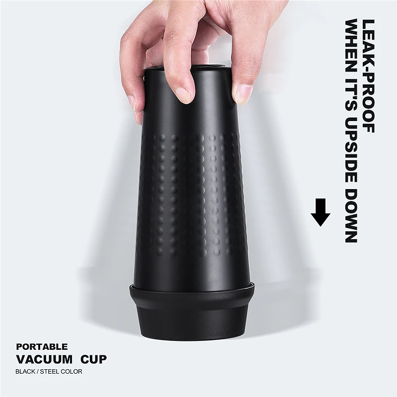 350ml Cup Leakproof Vaccum Flasks Bottle Insulated Coffee Mug For Car Office Portable Thermal Mug Water