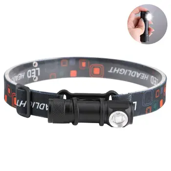 

LED Headlamp Super Bright USB Charging Interface Cycling Head Torch Camping Fishing Flashlight for Night Lighting Dropship