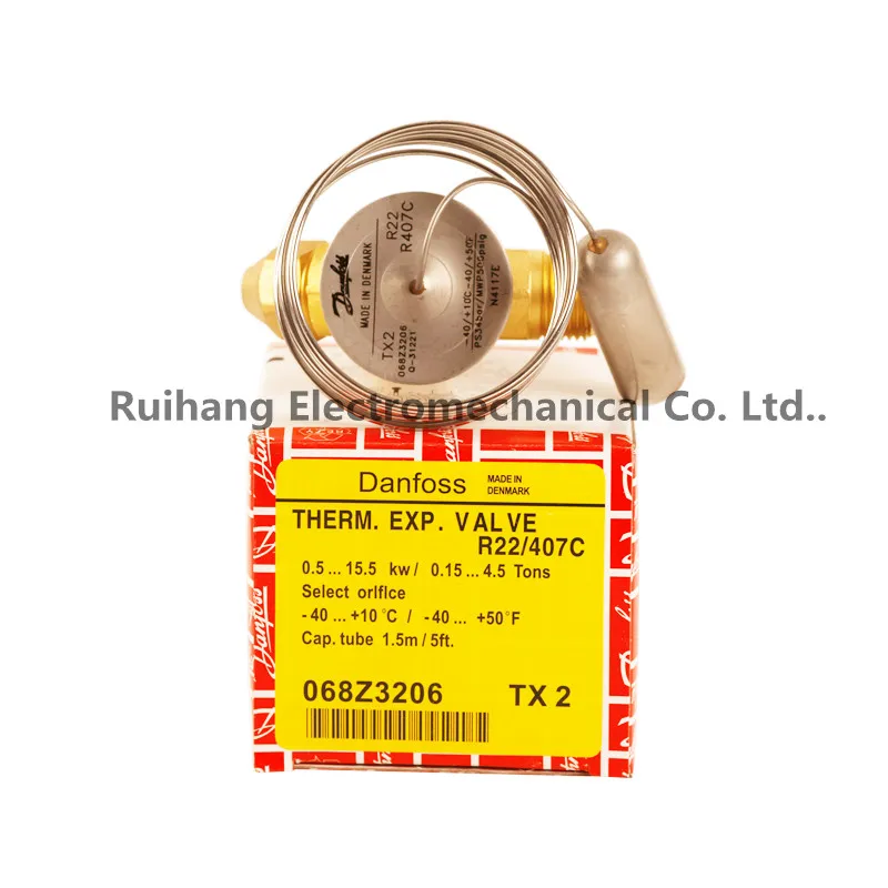 

Danfoss TX2 068Z3206 R22/R407C Expansion valve
