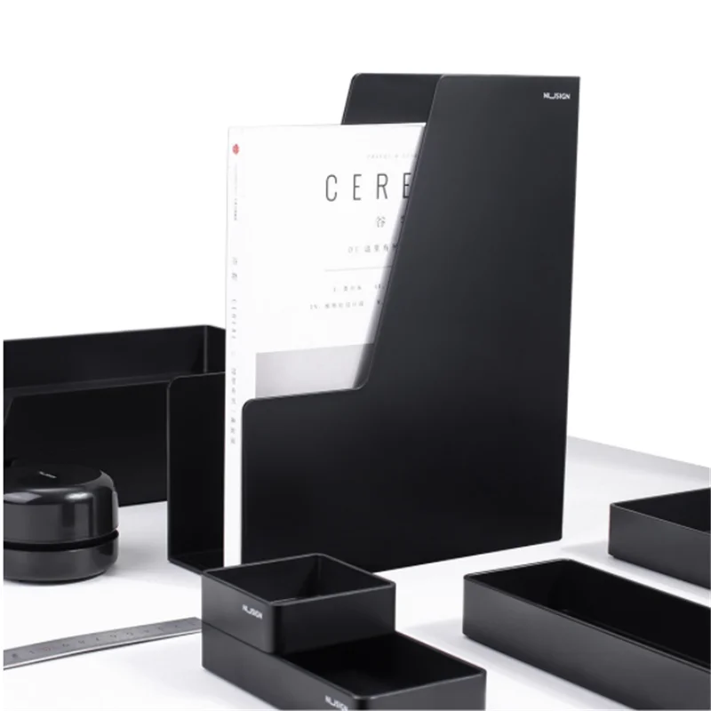Xiaomi NUSIGN коробка для хранения файлов, удобный доступ к настольному файлу для хранения файлов, стойка для школы, офисного работника