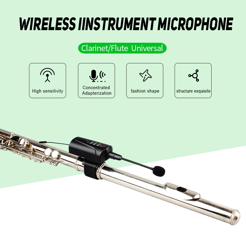 ACEMIC DT-5 Wireless flute microphone signal