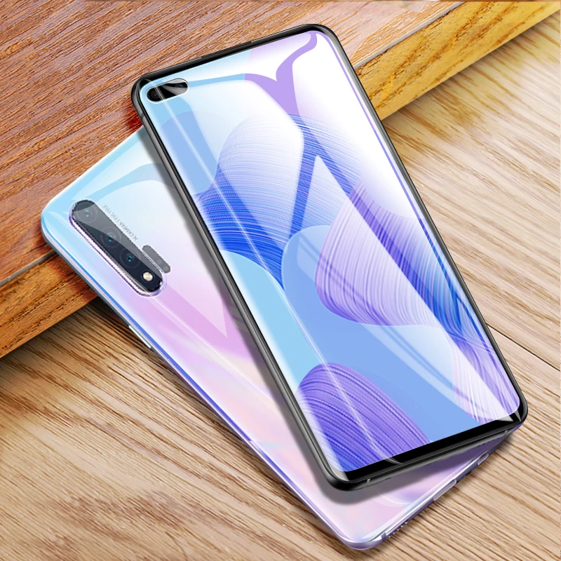 100D полностью изогнутая пленка для huawei Nova 6 5Z 5T 5i Pro Защита экрана Honor V30 P30 Полное