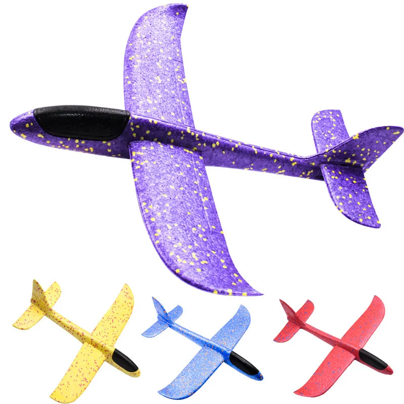 Avión de espuma EPP De 48CM para niños, modelo volador, planeadores, juguetes de avión al aire libre, regalo