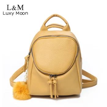 

2020 New style Women's Backpack Casual fashion bags for girls Women Shoulder Bags Female Leather bags teenager Schoolbag XA690H