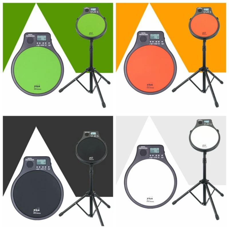 Quality Digital Electronic Drum Pad Portable Training Practice Metronome Counter Popular Drum Traning Tools