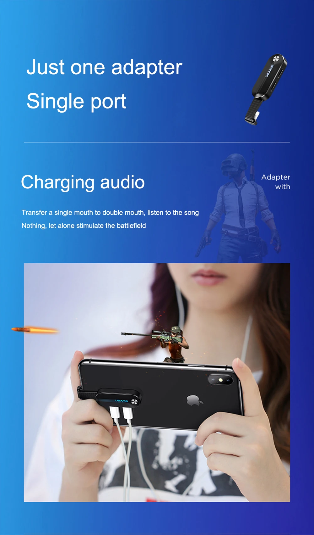 Aux аудио адаптер для iPhone X 8 7 Plus XR Xs Max 6 сплиттер наушники для Lightning зарядный кабель 5 в 1 USB удлинитель
