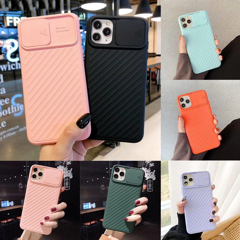 Защитный чехол для камеры iPhone 11 Силиконовый противоударный Iphone 7 8 12 SE 2020 Pro Max X XS XR 6