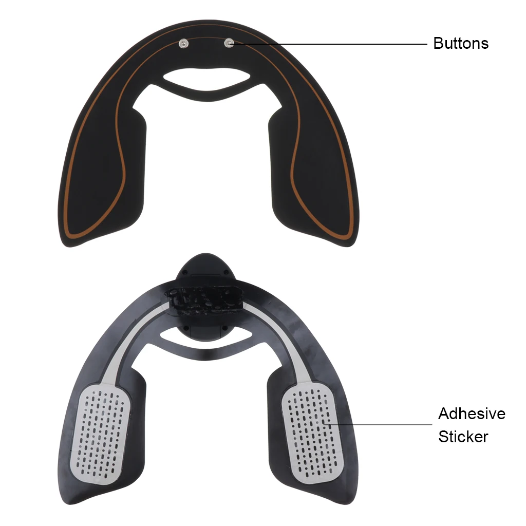 Abs Stimulator Machine Hips Trainer Thigh Toner Body Fitness Home Workout Butt Shaper Enhancer Muscle Abs Stimulator Toner Smart