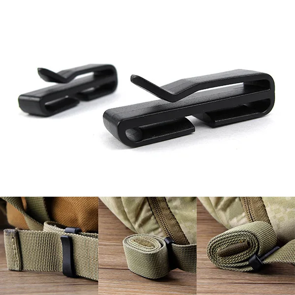 

MOLLE System Tactical Outdoor Waist Belt Clip Belt Loop Webbing Closure Clip Storage Buckle Accessories