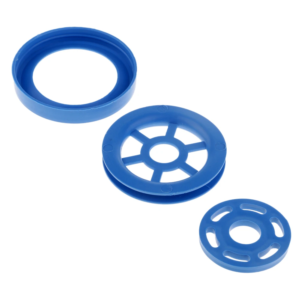 2 Set 4.7/6.8/7.2cm Tire Line Rotary American Network Ring Cast Net Ring Tool