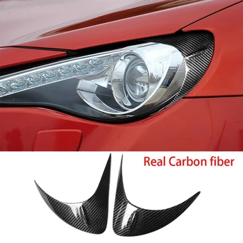 

Carbon Fiber Front Headlight Eyebrow Cover for Toyota GT86 Subaru BRZ 2012-2016