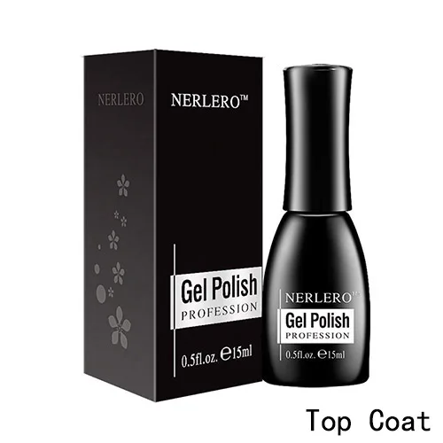 15ml зеленая серия маникюр лак для ногтей - Цвет: top coat