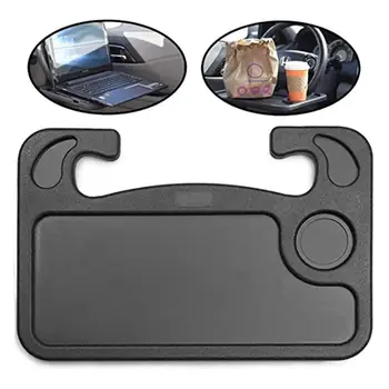 

Portable Laptop Desk For Car Creative Car Laptop Holder Tray Wheel Eat Drink Work Mini Car Desk Computer Desk For Outdoor