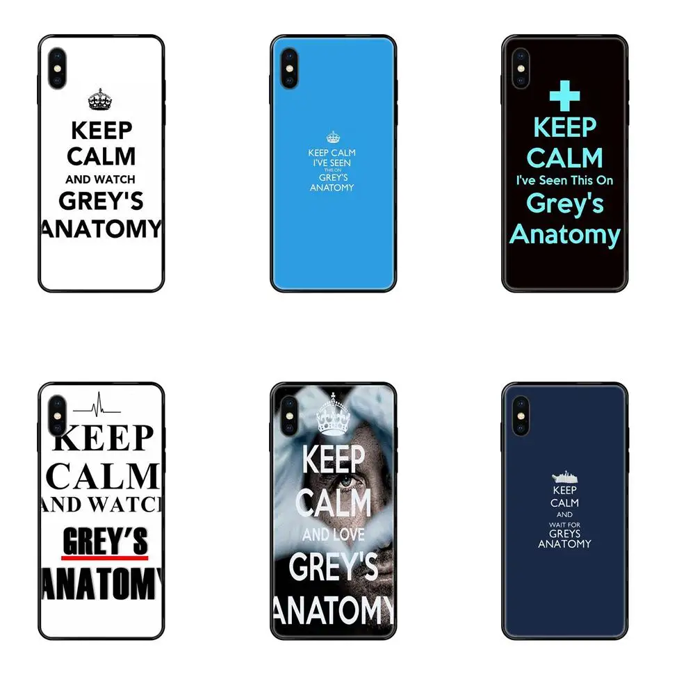 Soft Cases Fundas Keep Calm I Have Seen Yhis On Greys Anatomy For Galaxy S5 S6 S7 S8 S9 S10 S10e S20 edge Lite Plus Ultra | Мобильные