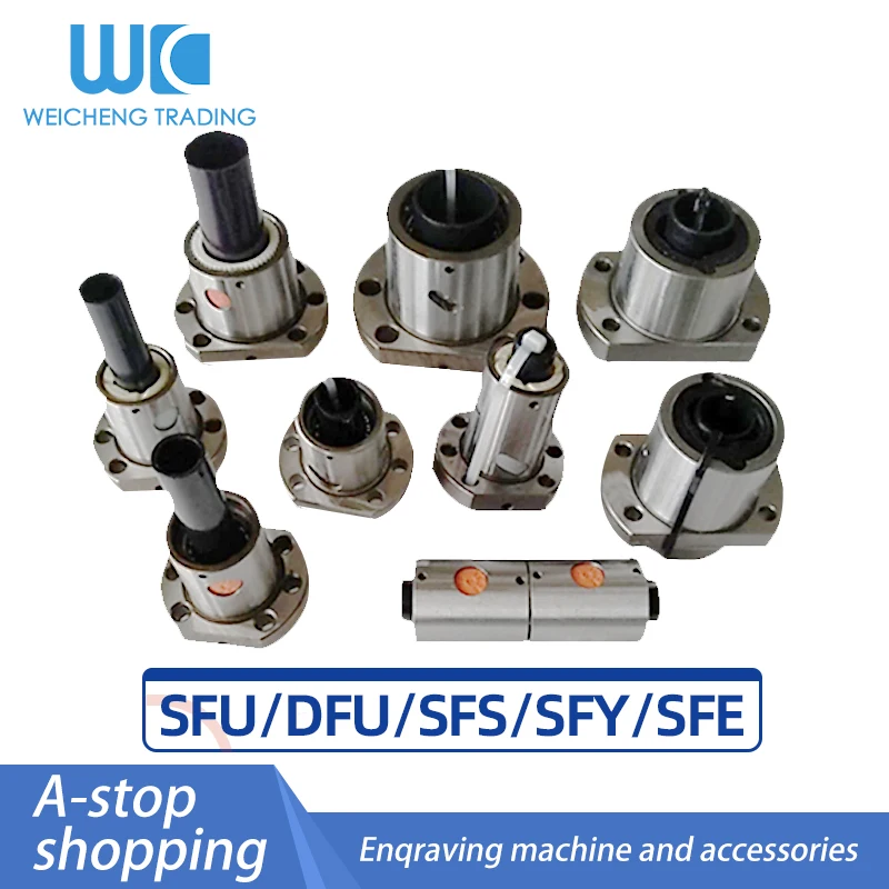 Высокая прочность SFU3205 DFU3205 SFS3220 SFE/SFY2525 шариковая гайка 32 мм шариковый винт из