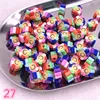 30pcs 10mm Color Fruit/flowers Beads Polymer Clay Beads Polymer Clay Spacer Loose Beads for Necklace DIY Bracelet Accessories ► Photo 3/6