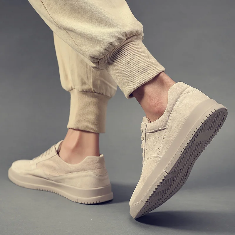 

2019 spring and autumn new fashion wild leather casual shoes men's shoes British single shoes simple and comfortable flat shoes