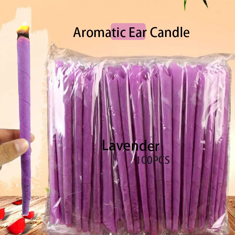 40-200pcs Ear Cleaner Ear Wax Candles Cone de ouvido candela Limpiar Oido Ear Wax Removal Tool Pure Beeswax Ear  Candle