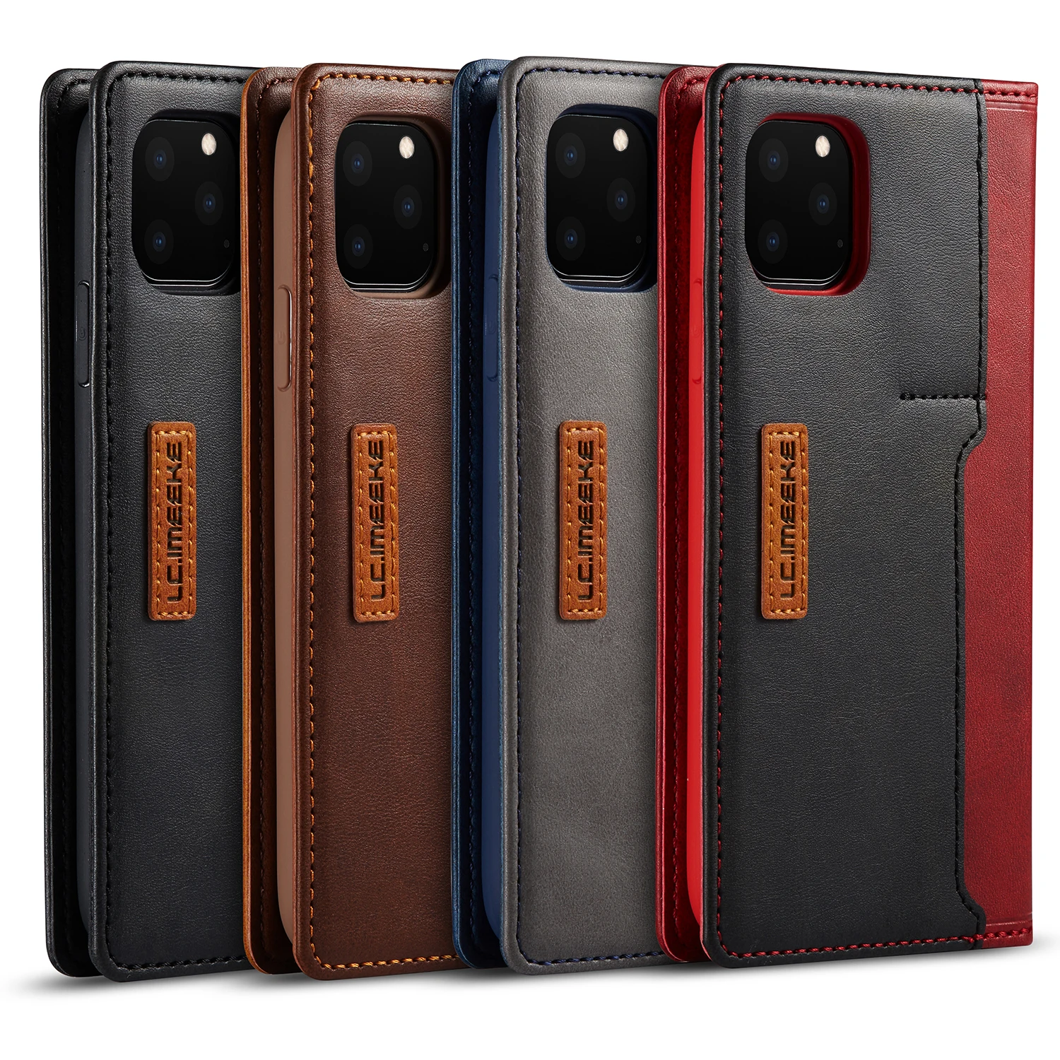 Для Iphone 11 Pro Max чехол с откидной крышкой для Iphone 11 11pro 5,8 6,1 6,5 X XS Max XR 6 6S 7 8 Plus и кармашком для карточек кожаный чехол-бумажник