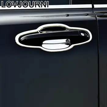 

Rear Panels Foot Pedal Door Handle Exterior Decorative Modified Accessories Trim Protecter 15 16 17 18 19 FOR Toyota Highlander