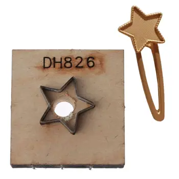 

Cat Moon Round Hairclip Wooden Lasers Punching Die Cutting Mould Jewelry Making 83XF