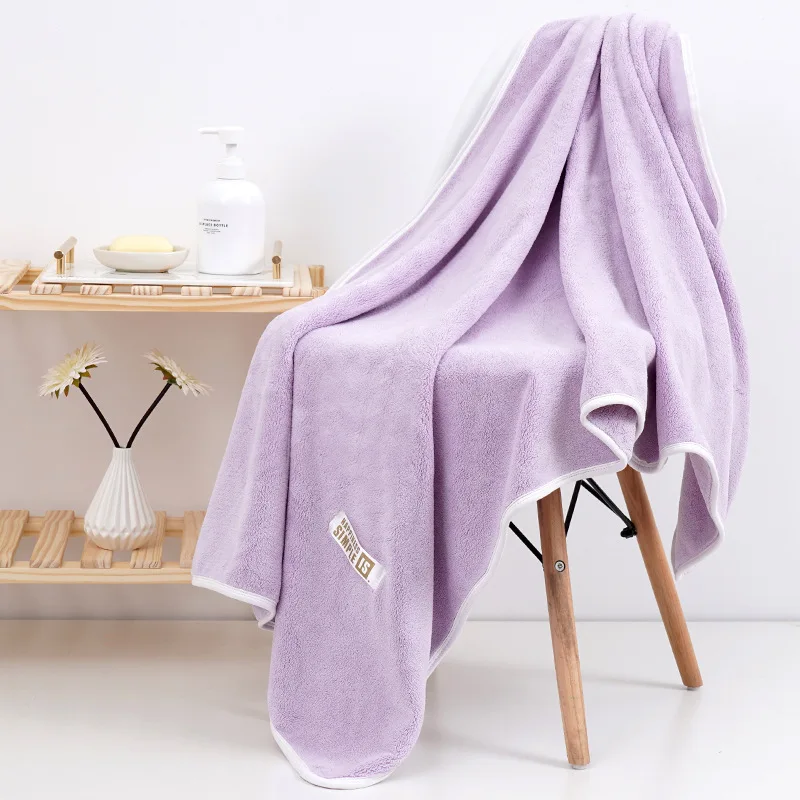 

XL Bath Towel for Adults Women Men Children Microfiber Fabric Highly Absorbent Bathroom 90*160 80*150cm Free Shipping