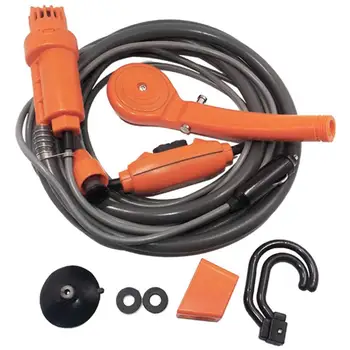 

Wireless Portable Outdoor Shower Head Water Pump Nozzle Sport Travel Caravan Van Car Washer Camping Shower Motorcycle Shower