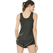 Стиль, не стальное кольцо, облегающая одежда для йоги, майка для бега, Спортивная, для фитнеса, женская