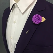 Романтический мужской женский галстук сплав лацкан булавка брошь бижутерия свадебные Клубные вечерние костюм рубашка куртка пальто броши в форме цветка розы корсаж