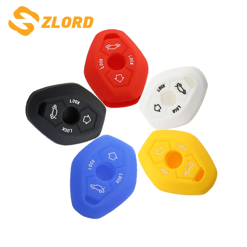 Silicone Car Key Protection Cover Case for BMW E38 E39 E46 E53 E60/61