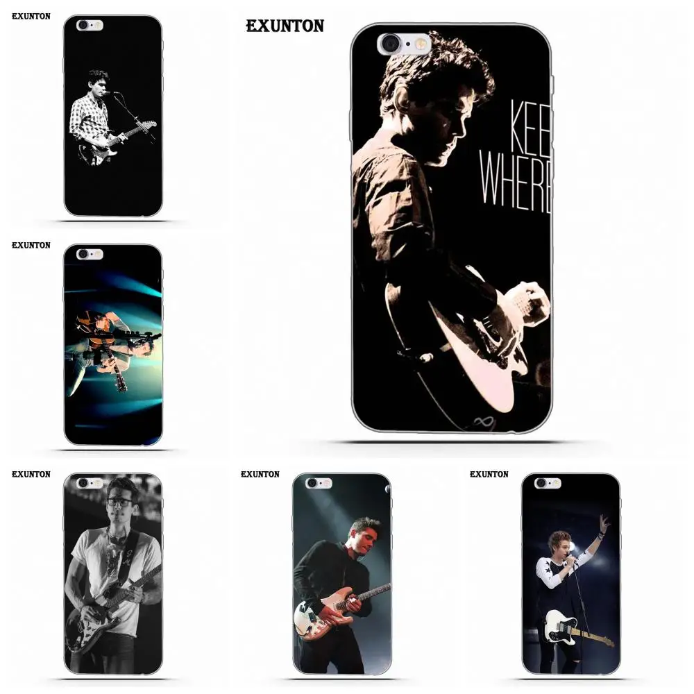 ТПУ кожа картина Джон Майер гитара Musicist для Apple iPhone 4 4S 5 5C SE 6 6S 7 8 Plus X | Мобильные