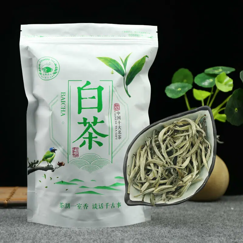 Baihao Yingzhen-aguja de té de plata 2020, grado blanco, Baihaoyinzhen para peso suelto, comida orgánica Natural china