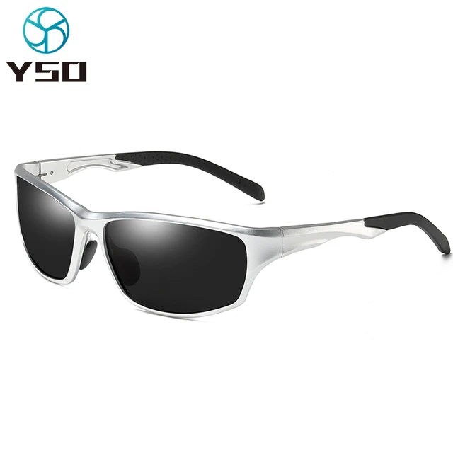 YSO 2020 Brand Polarized Men Sunglasses Aluminium Mag Frame UV400 For  Outdoor Driving Sports Glass Man Fishing Sun Glasses 8419 - AliExpress