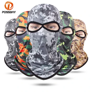 

POSSBAY Windproof Motorcycle Neck Warm Mask Scooter Full Face Tactical Quick Dry Cycling Biker Riding Moto Mask for Man Women