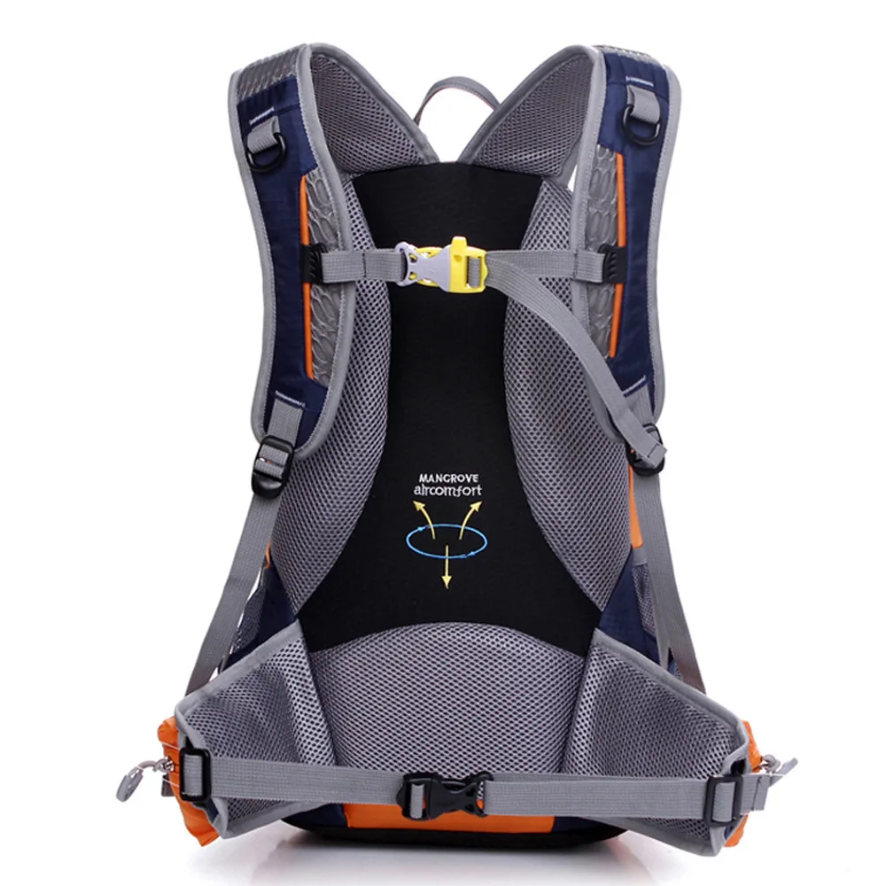 25L Cycling Backpack Men and Women Camping Mountaineering Hiking Backpack Rucksack Camping Bag Trek Backpack Breathable Backpack