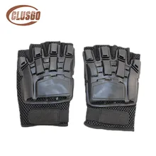 Тактические военные, милитари перчатки без пальцев противоскользящие армейские перчатки для стрельбы с половиной пальцев для спорта на открытом воздухе Пейнтбол страйкбол