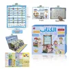 English Arabic Sound Quran Islamic Learning Board, 13 Page Electronic Book Educational Toy, Kid Student Reading Writting Machine 1